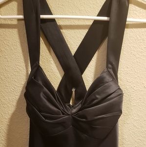 Calvin Klein Silk Black Dress